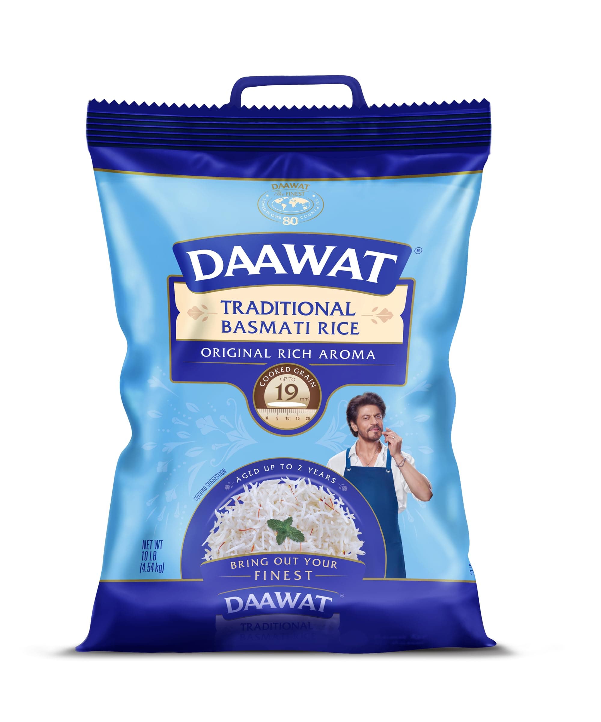 Daawat Traditional Basmati Rice - 12 lbs