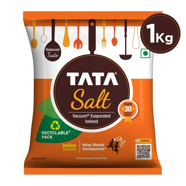 Tata Iodized Salt -  35 oz (1kg)