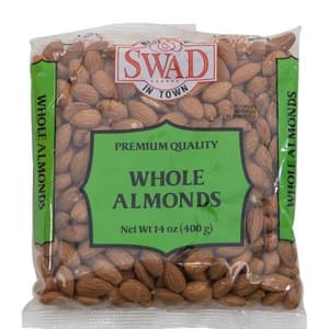 Swad Whole Almonds - 14 oz (400 G)