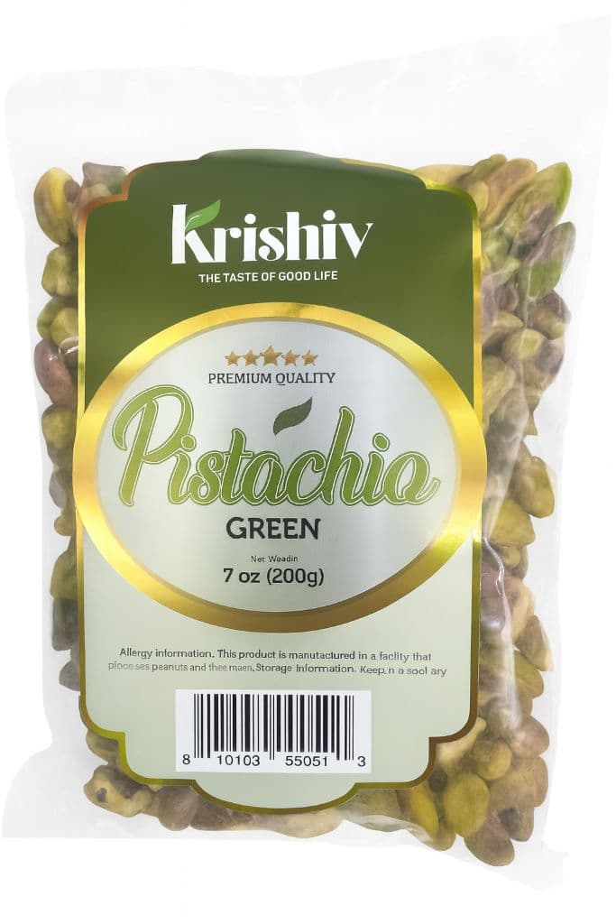 Krishiv Green Pistachios - 7 oz (200 G)