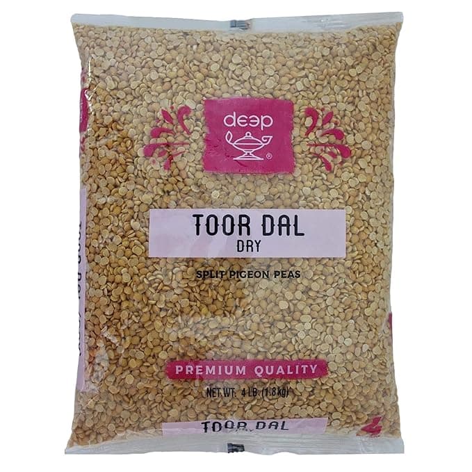 Deep Toor Dal - 4 Lbs (1.83 KG)