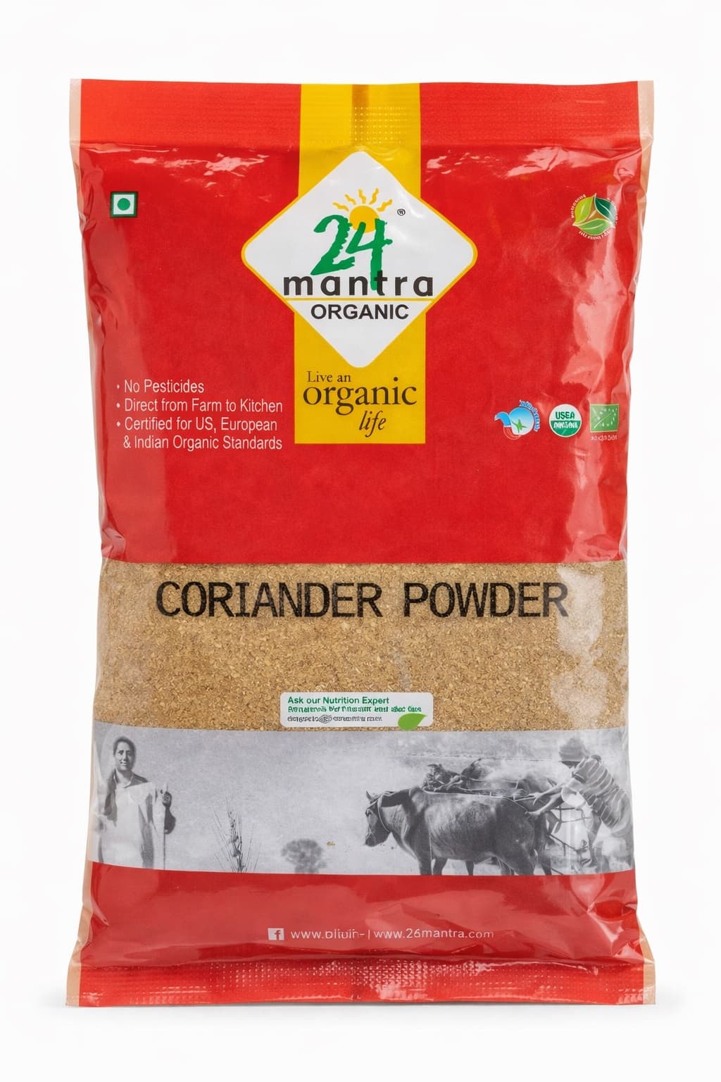 24M Organic Coriander Powder - 7oz (200 G)