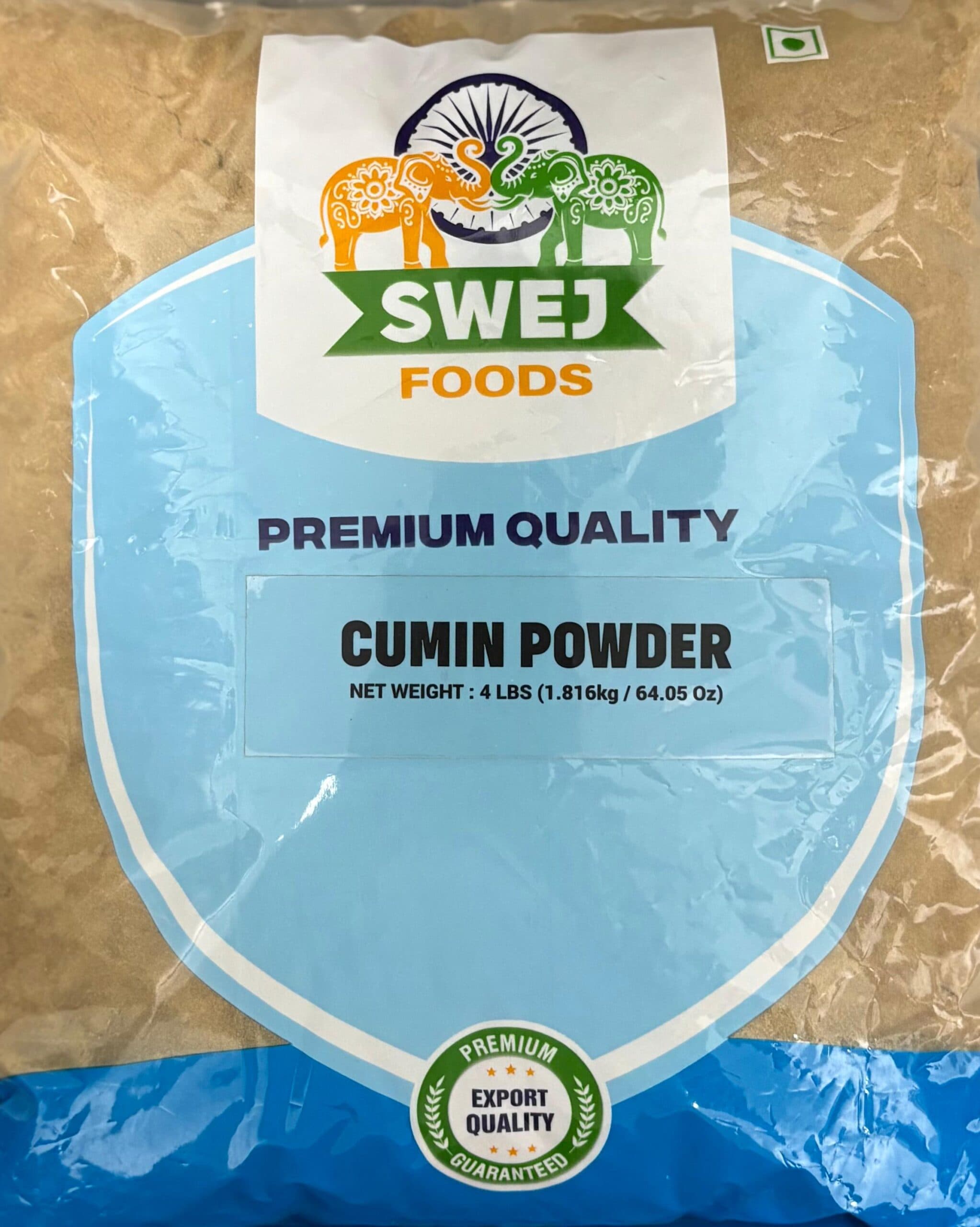 Swej Cumin Powder Wholesale - 4 Lbs