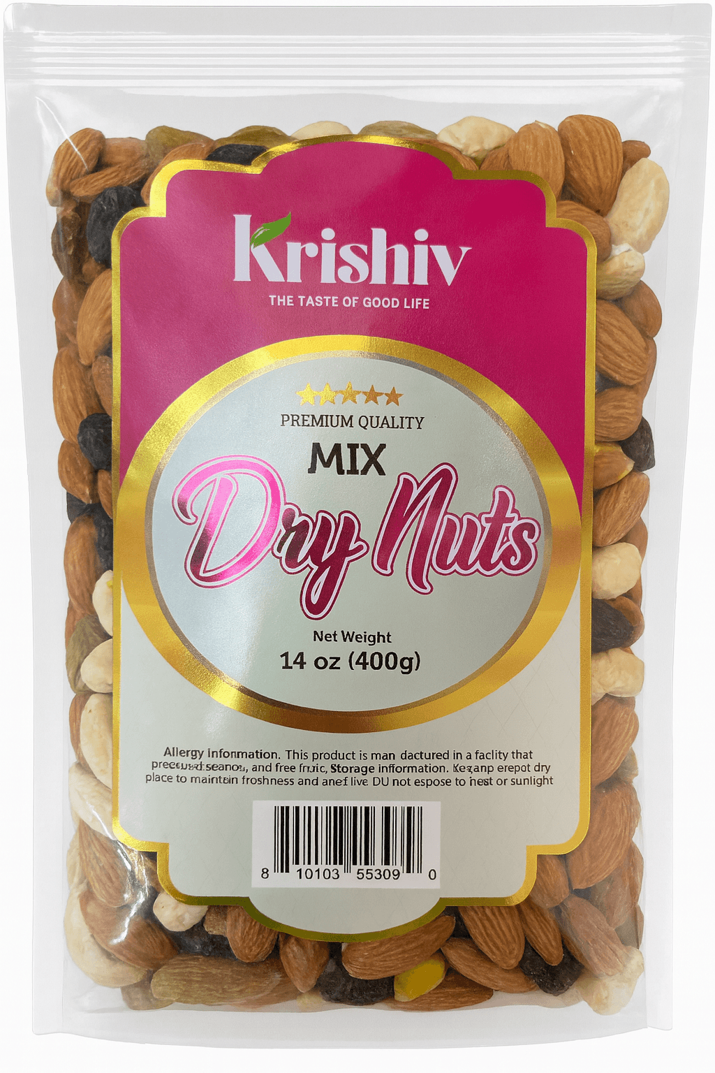 Dry Fruits Mix - 14 oz (400 G)