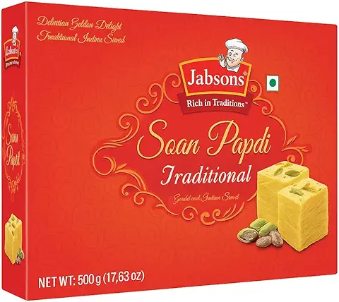 Jabsons Traditional Soan Papdi - 17.64 OZ (500 G)
