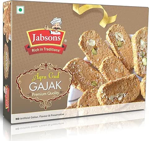 Jabsons Agra Gud Gajak- 17.64 OZ (500 G)