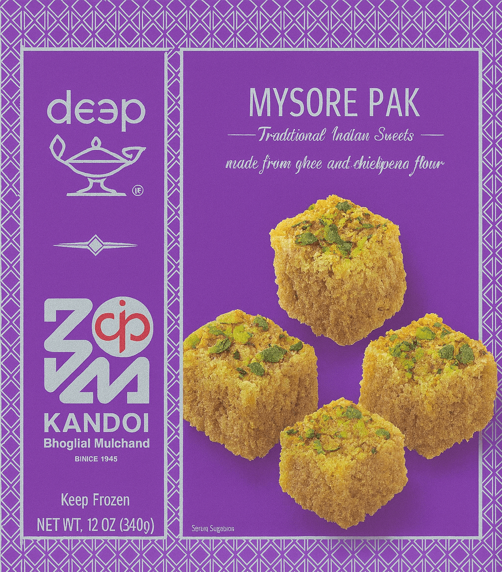 Deep Mysore Pak - 12 OZ (340 G) Keep Frozen