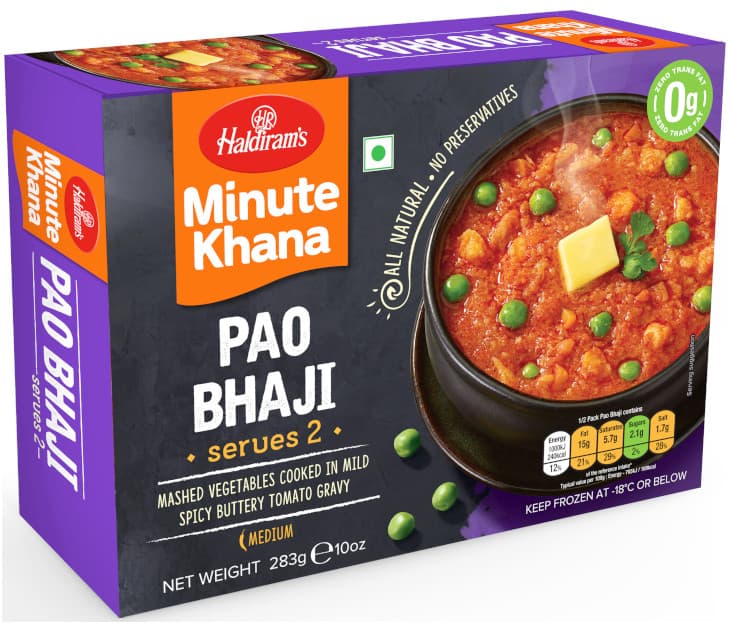 Pao Bhaji - Serves 2
