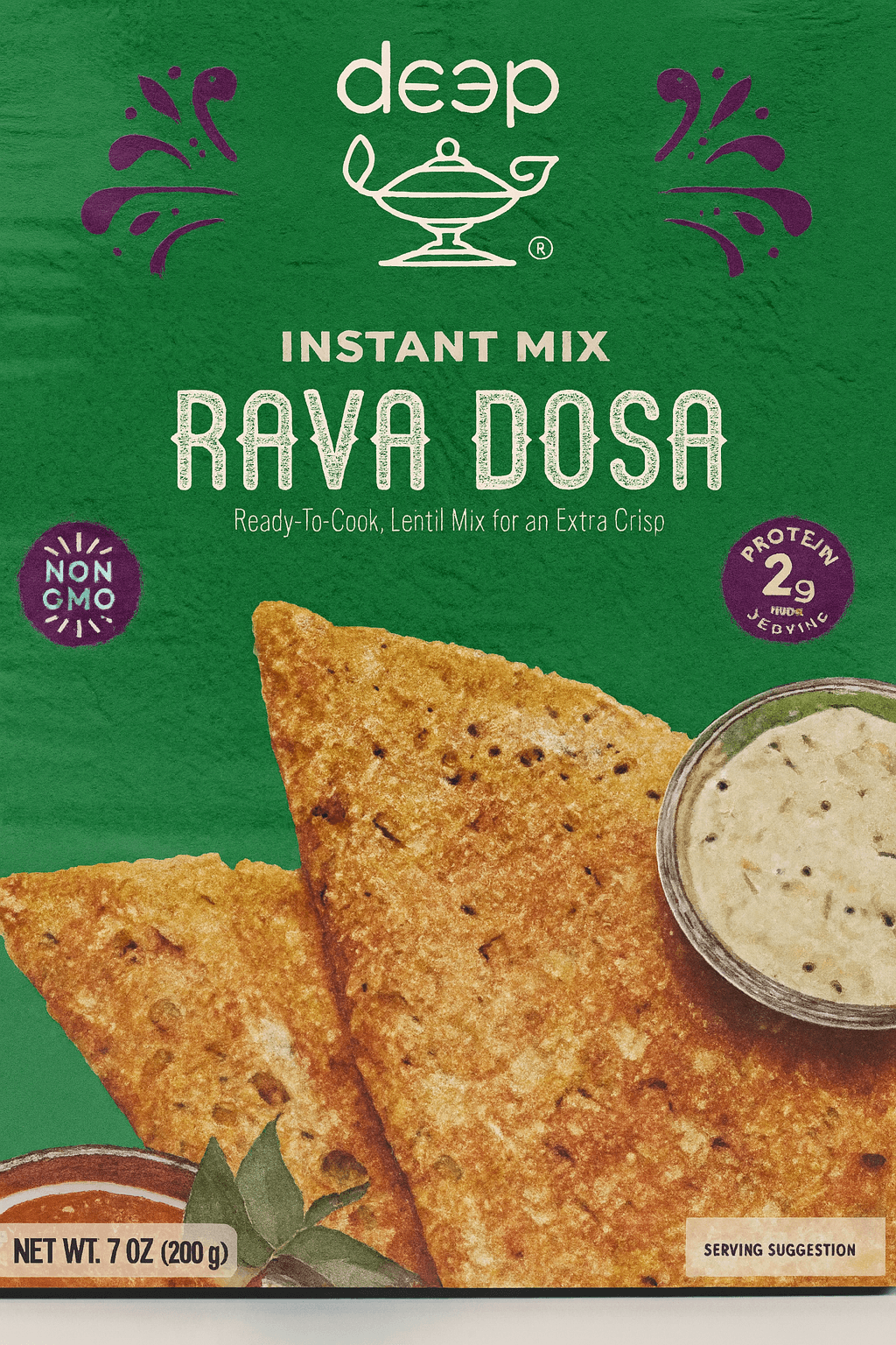 Deep Rava Dosa Instant Mix - 7 OZ