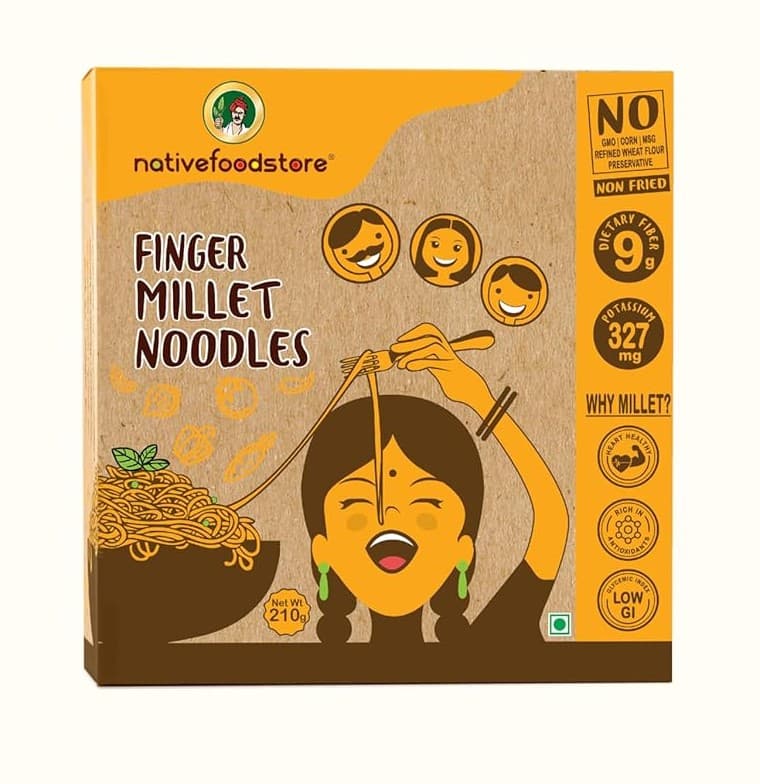 Finger Millet Noodles- 7.1 OZ