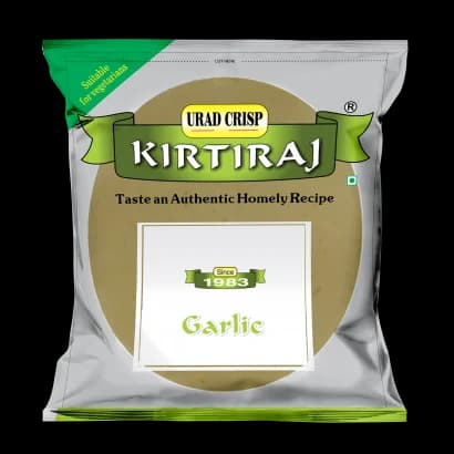 Kirtiraj Garlic Urad Papad - 100 G