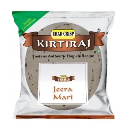 Kirtiraj Jeera Mari Urad Papad - 100 G