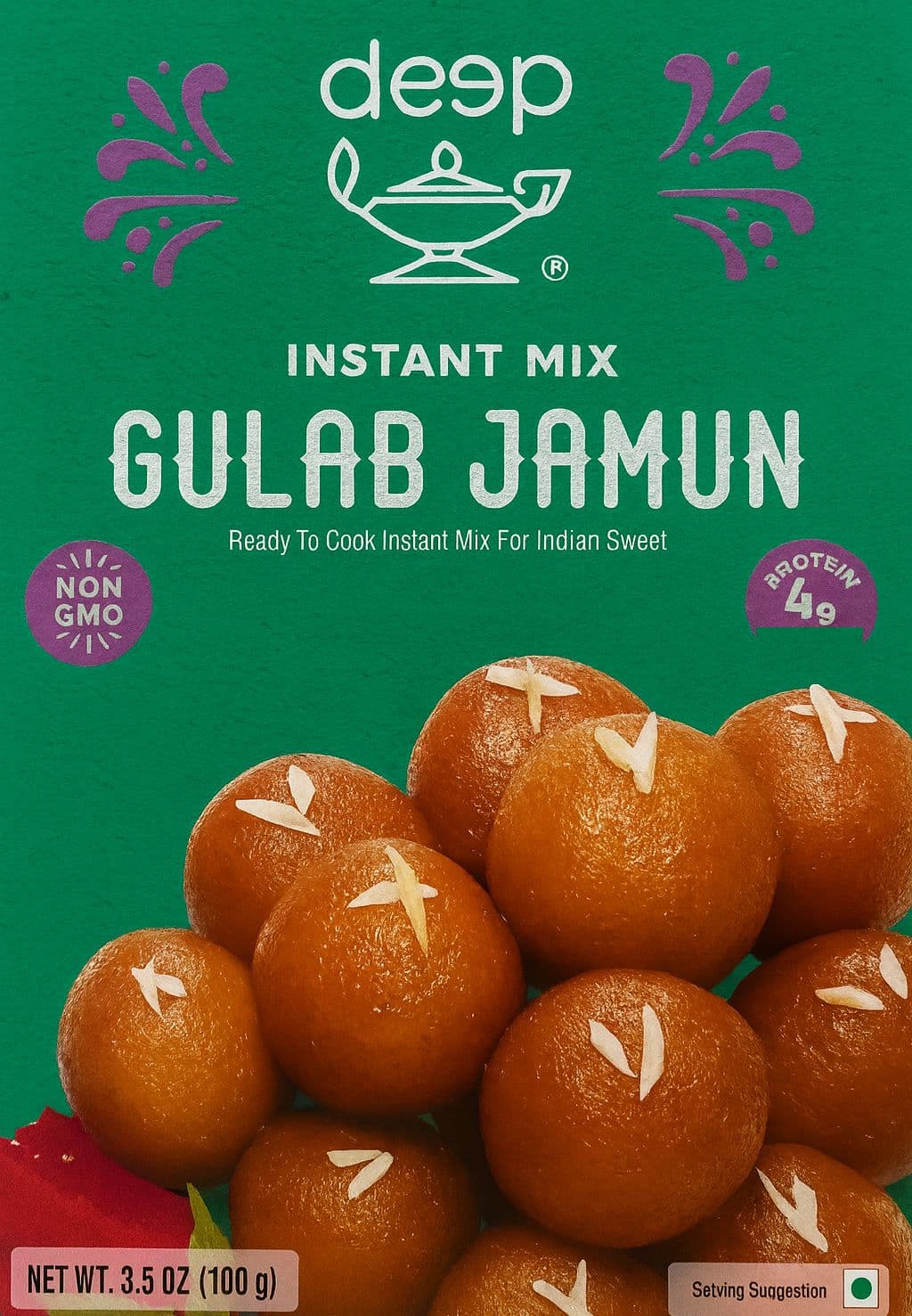 Deep Gulab Jamun Instant Mix - 7 OZ