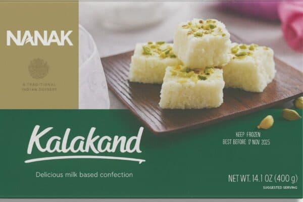 Nanak Kalakand - 14 OZ (400 G) Keep Frozen