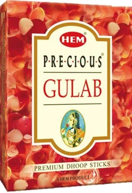 Hem Precious Gulab Dhoop Sticks (60 Grams)