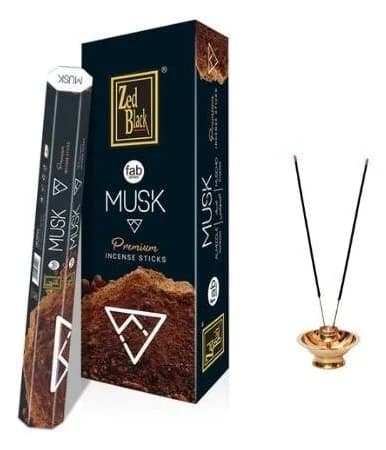 Zed Black Premium Musk (6 Pack x 20 Sticks)