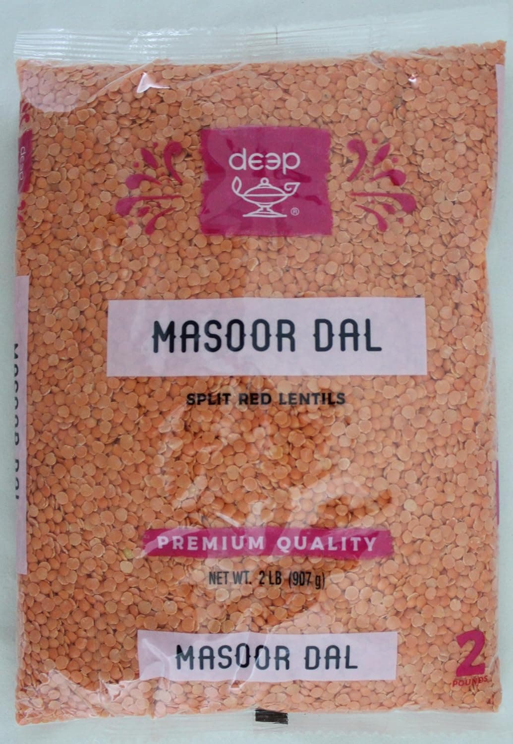 Deep Masoor Dal - 2 Lbs (906 G)