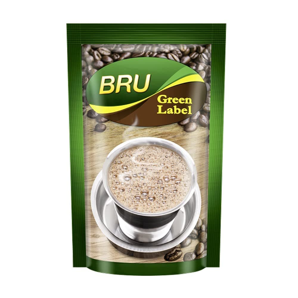 BRU Green Label Coffee 17.6 OZ (500 G)