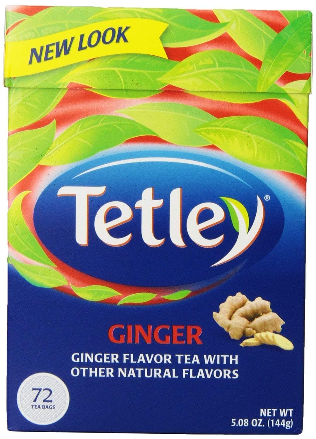 Tetley Ginger Tea - 72 Tea Bags