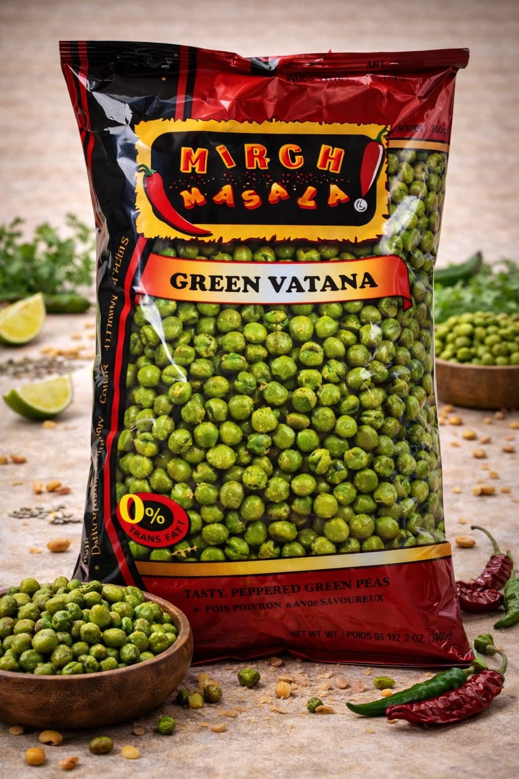 Mirch Masala Green Vatana 12 OZ (340 G)
