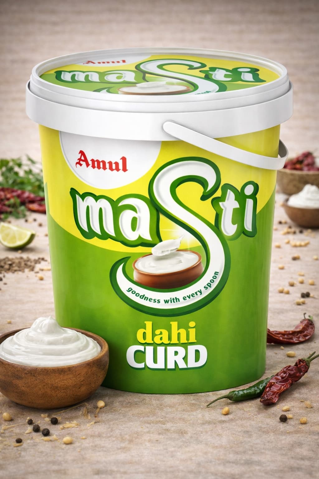 Amul Masti Dahi, 2.2LB (1 KG)